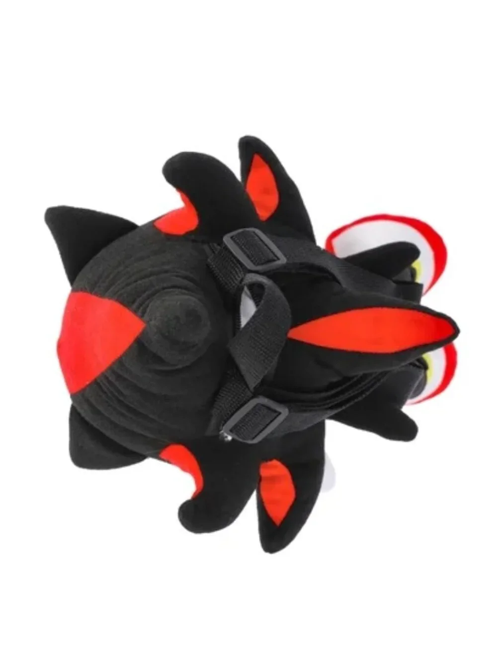 Sonic The Hedgehog‎ Shadow Plush Backpack 14” SEGA Black Red Kids Bag NWT